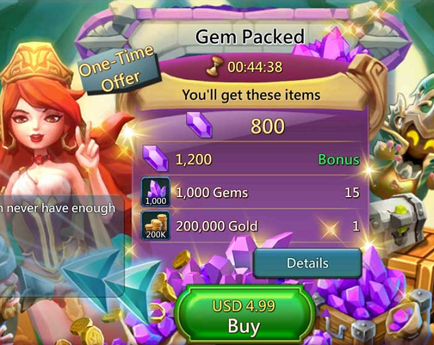 gems calculator lords mobile